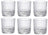 Vasos de whisky Bormioli Rocco America 20's - 300 ml - 6 unidades