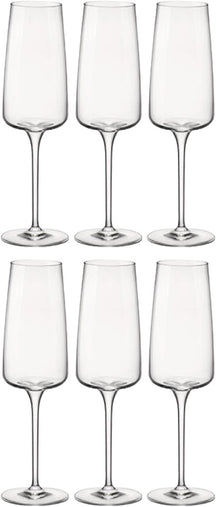 Copas de champán Bormioli Rocco - Flutes - Nexo - 240 ml - 6 piezas