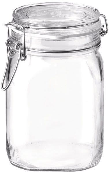 Bormioli Rocco Tarros Weck Fido 11 x 11 cm / 1 litro - 4 unidades