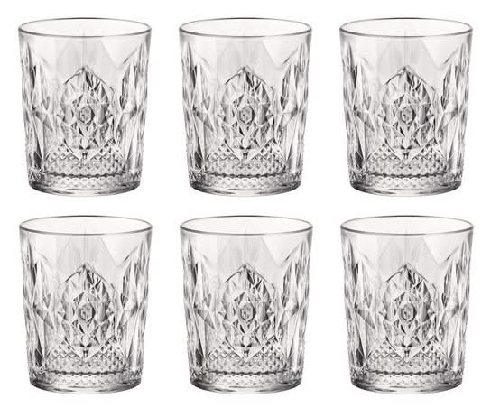 Vasos Bormioli Rocco Stone - 370 ml - 6 unidades