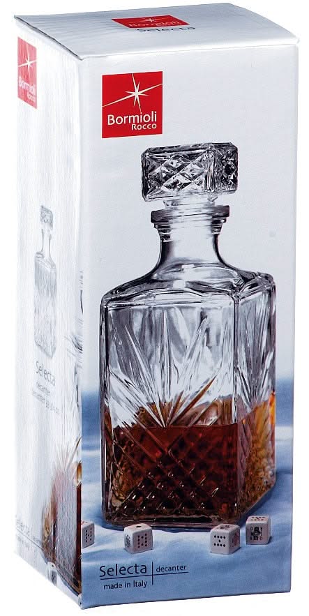 Decantador de whisky Bormioli Rocco Selecta - 1 litro