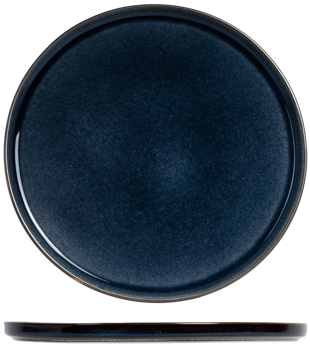 Cosy & Trendy Platos para cenar Quintana Blue ø 28 cm - 4 unidades
