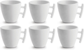 BonBistro Taza de café Yong Squito 170 ml - Blanco - 6 piezas