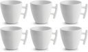 BonBistro Taza de café Yong Squito 170 ml - Blanco - 6 piezas