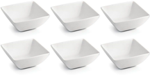 BonBistro Cuencos Yong Squito 18 x 18 cm - Blanco - 6 piezas