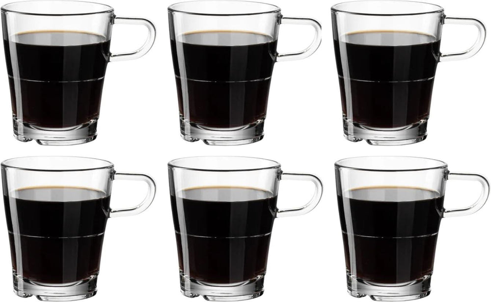 Vasos de café Leonardo Senso - Apilables - 250 ml - 6 piezas