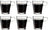 Vasos de café Leonardo Senso - Apilables - 250 ml - 6 piezas