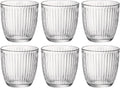 Vasos de agua Bormioli Rocco Line Transparente 290 ml - 6 unidades
