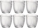 Vasos de agua Bormioli Rocco Line Transparente 290 ml - 6 unidades