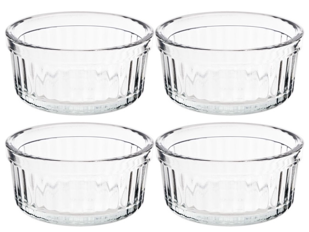 Ramequines / Molde para soufflé / Moldes para crème brûlée - ø 9 cm / 140 ml - 4 piezas Cosy & Trendy