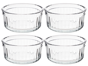 Ramequines / Molde para soufflé / Moldes para crème brûlée - ø 9 cm / 140 ml - 4 piezas Cosy & Trendy