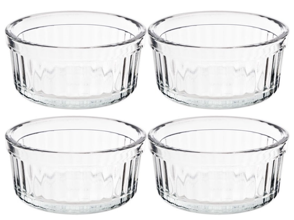 Ramequines / Molde para soufflé / Moldes para crème brûlée - ø 9 cm / 140 ml - 4 piezas Cosy & Trendy