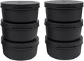 Caja para masa de pizza ZiiPa - ø 16 cm / 250 gramos - Negro - 6 unidades