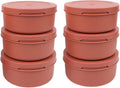 Caja para masa de pizza ZiiPa - ø 16 cm / 250 gramos - Terracota - 6 unidades