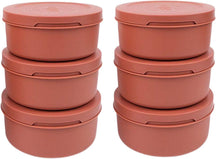 Caja para masa de pizza ZiiPa - ø 16 cm / 250 gramos - Terracota - 6 unidades