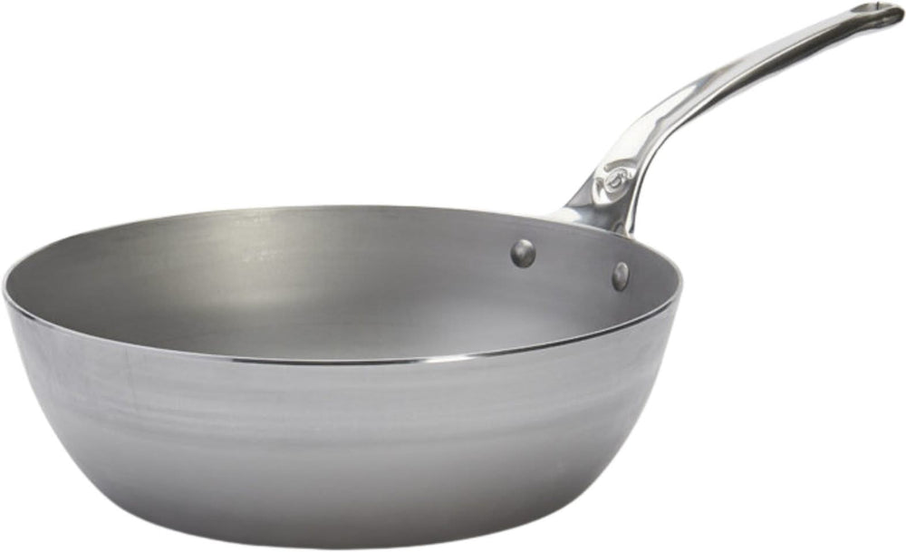 De Buyer Sartén para Saltear / Sauteuse Mineral B Pro - ø 28 cm / 4 litros - sin revestimiento antiadherente