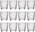 Bormioli Rocco Juego de vasos - Vasos de agua - Transparente - Diamond - 300 ml - 12 unidades