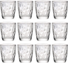 Bormioli Rocco Juego de vasos - Vasos de agua - Transparente - Diamond - 300 ml - 12 unidades