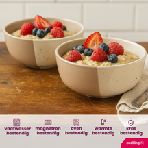 Cookinglife Tazones para sopa / tazones Barro ø 15 cm - 6 unidades
