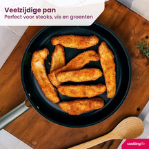 Cookinglife Sartén ProForge ø 24 cm - apta para todas las fuentes de calor - revestimiento antiadherente cerámico