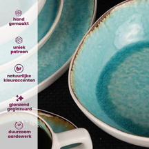 Tazones de Sopa / Cuencos - Laguna Azzurro ø 14 cm / 600 ml - 4 Piezas