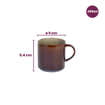 Tazas Cosy & Trendy Quintana Green - 450 ml - 4 Piezas