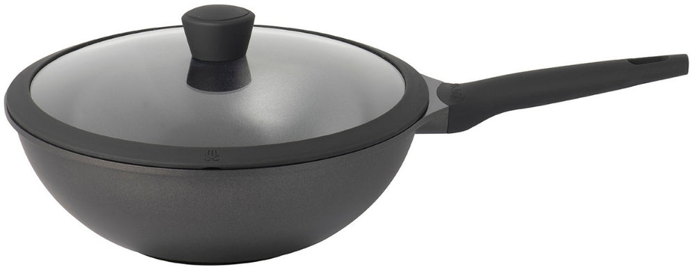Sola Wokpan con tapa Ceramic Deluxe ø 30 cm - capa antiadherente cerámica