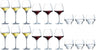 Set de copas de vino Chef & Sommelier Open Up (Copas de vino tinto & Copas de vino blanco & Copas de agua) - Set de 18 piezas - 6 copas de vino tinto, 6 copas de vino blanco y 6 copas de agua