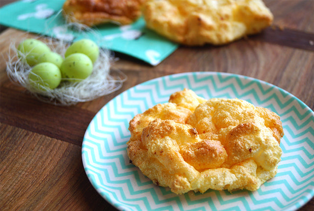 Pan esponjoso y bajo en carbohidratos hecho con claras montadas