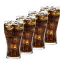Vasos Coca Cola - Vasos longdrink - Vasos para refrescos - Classic - 370 ml - 4 unidades