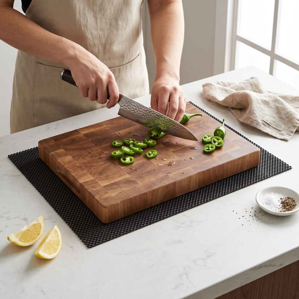 Cookinglife Alfombrilla Antideslizante - para tabla de cortar - 150 x 30 cm