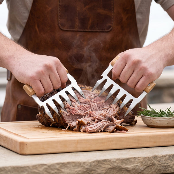 Cookinglife BBQ Pitmaster Set - 8-pieza - Set de parrilla completa para carne y verduras