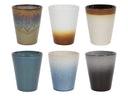 Tazas de capuchino Studio Tavola - Tazas de café - Storm - 310 ml - 6 piezas