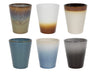 Tazas de capuchino Studio Tavola - Tazas de café - Storm - 310 ml - 6 piezas