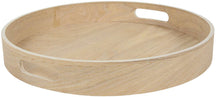 Cookinglife Bandeja de Sauce de Madera de Sauce ø 35 cm