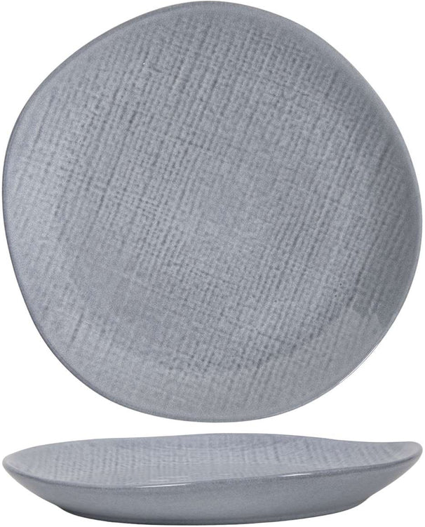 Cookinglife Platos de Cena Linen Gris ø 27 cm – 6 piezas