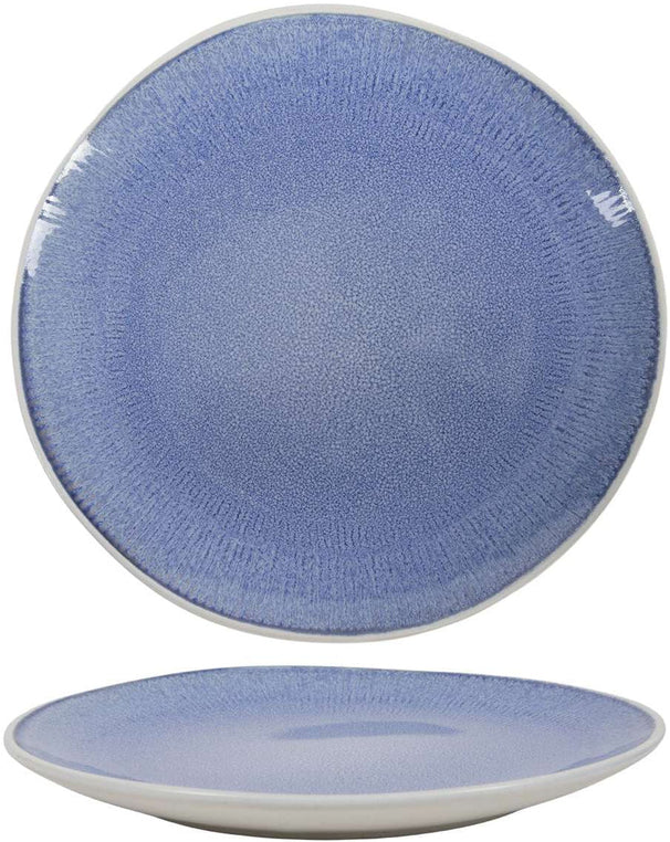 Cookinglife Platos de Cena Nola Azul ø 27 cm – 6 piezas