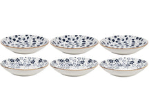 Cookinglife Platos Profundos / Platos de Pasta Fleuris ø 20 cm - 6 piezas
