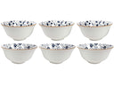Cookinglife Cuencos de sopa / Cuencos Fleuris ø 16 cm - 6 piezas