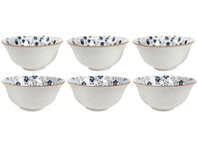 Cookinglife Cuencos de sopa / Cuencos Fleuris ø 16 cm - 6 piezas