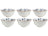 Cookinglife Cuencos de sopa / Cuencos Fleuris ø 16 cm - 6 piezas