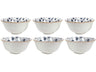 Cookinglife Cuencos de sopa / Cuencos Fleuris ø 16 cm - 6 piezas