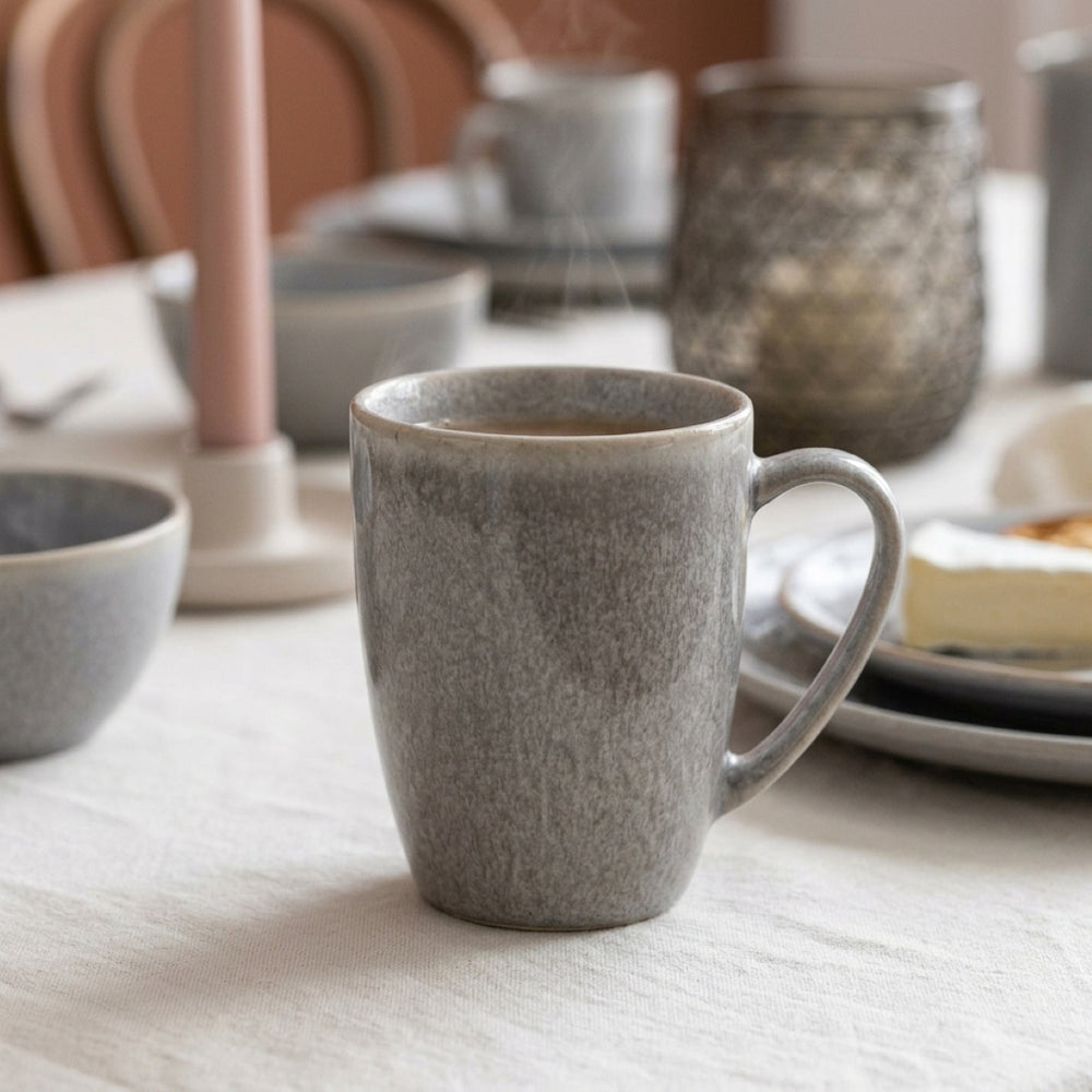 Cookinglife Tazas de café Breeze Gris 315 ml – 6 unidades