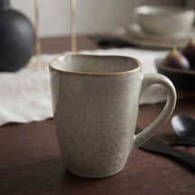 Cookinglife Tazas de café Linen Beige 340 ml – 6 unidades