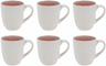 Cookinglife Tazas de café Nola Rosa 330 ml – 6 unidades