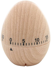 Cookinglife Temporizador de Cocina Huevo Efecto Madera