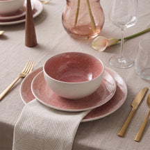 Cookinglife Platos de desayuno / Platos de postre Nola Rosa ø 21 cm – 6 piezas