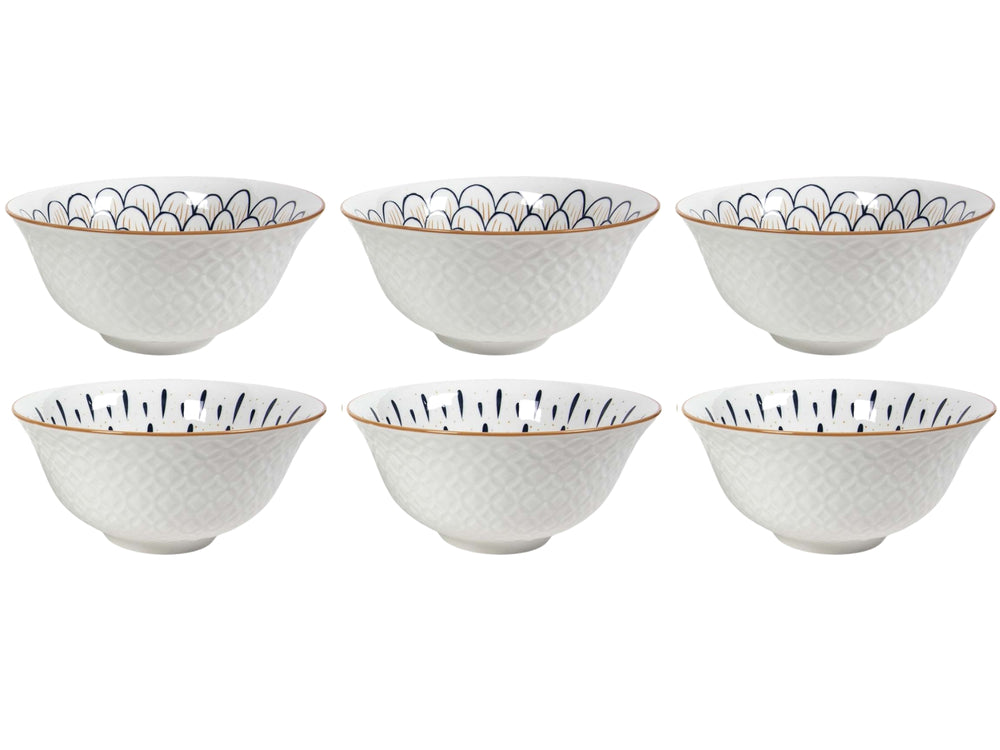 Cookinglife Cuencos para sopa / Cuencos Noria ø 16 cm - 6 piezas
