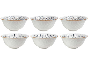 Cookinglife Cuencos para sopa / Cuencos Noria ø 16 cm - 6 piezas