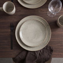 Cookinglife Platos de desayuno / Platos de postre Linen Beige ø 21 cm – 6 piezas